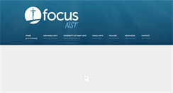 Desktop Screenshot of focusnst.org